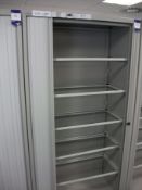 Bisley Tambour Front Cupboard, Side opening tambour cupboard with Roll Out Filing frames, overall