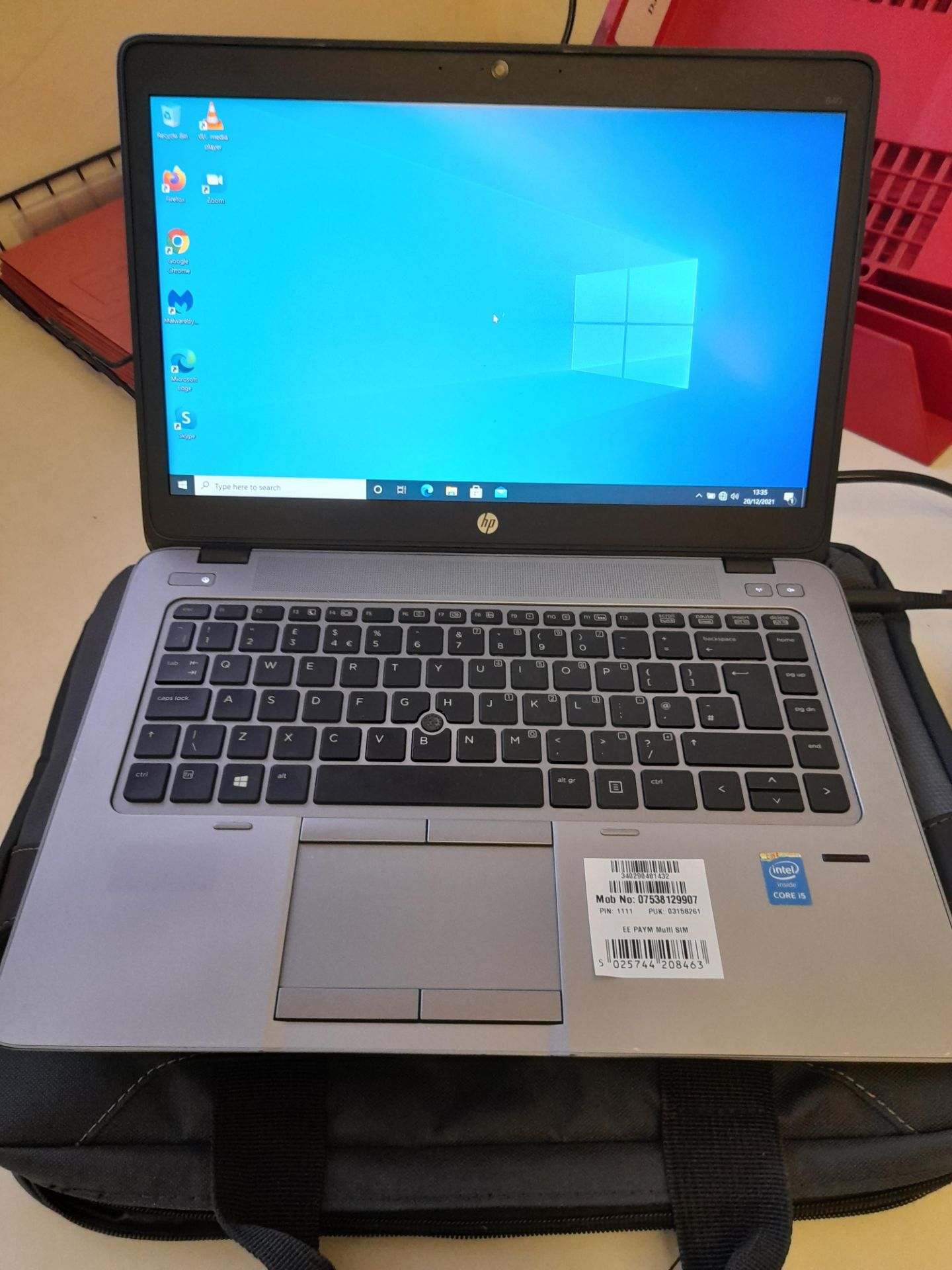 HP Elitebook 840 G2 Laptop, Intel® Core™ i5-5300U - Image 2 of 3