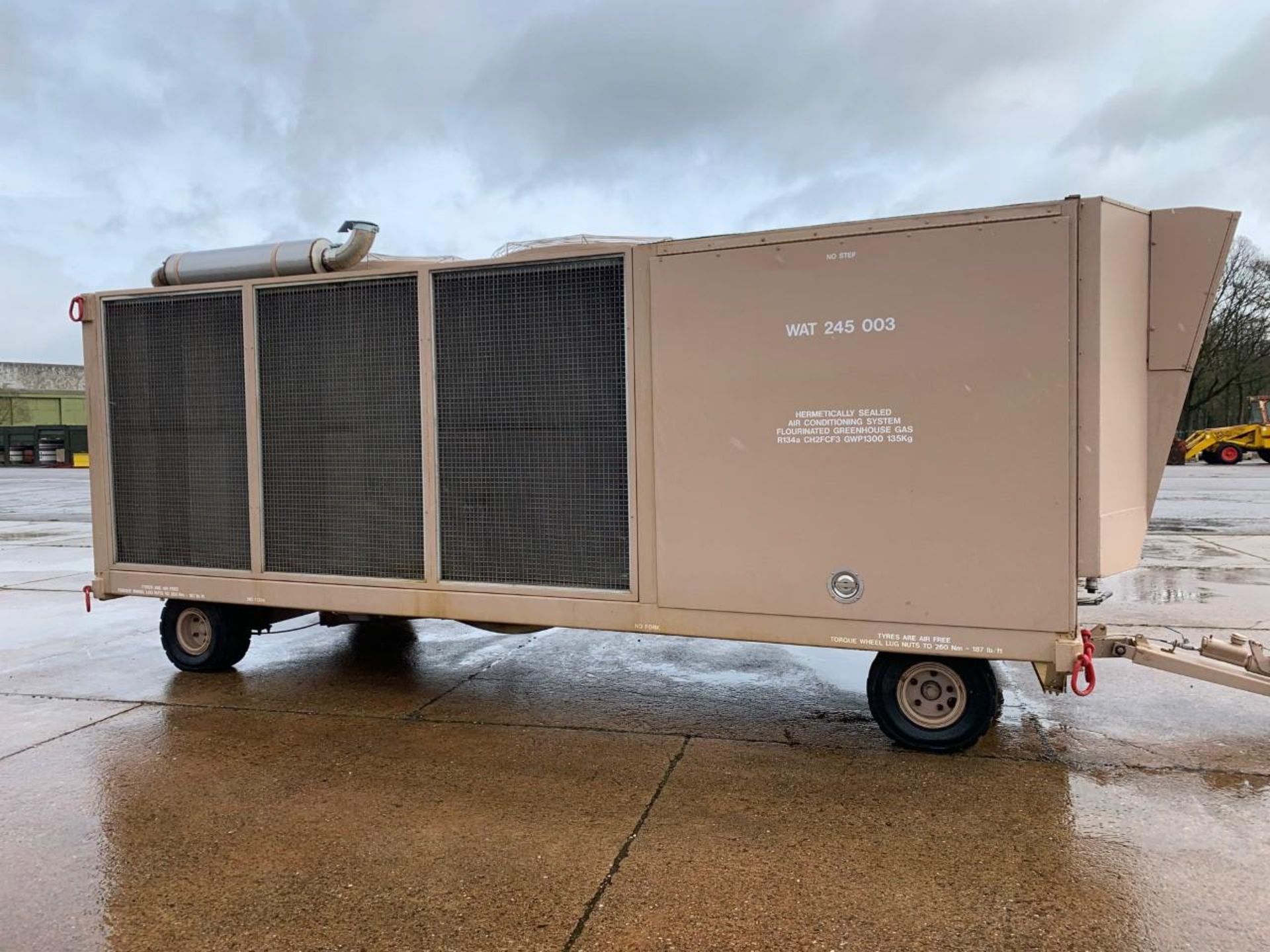 Deutz BF6M1015 V6 Turbo 205Kva Generator Ex standby trailer mounted - Image 6 of 10