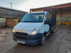 Iveco Daily 35C15 MWB Cage Tipper Van with Tail Lift and Spenborough Engineering cage, s/n 2373,