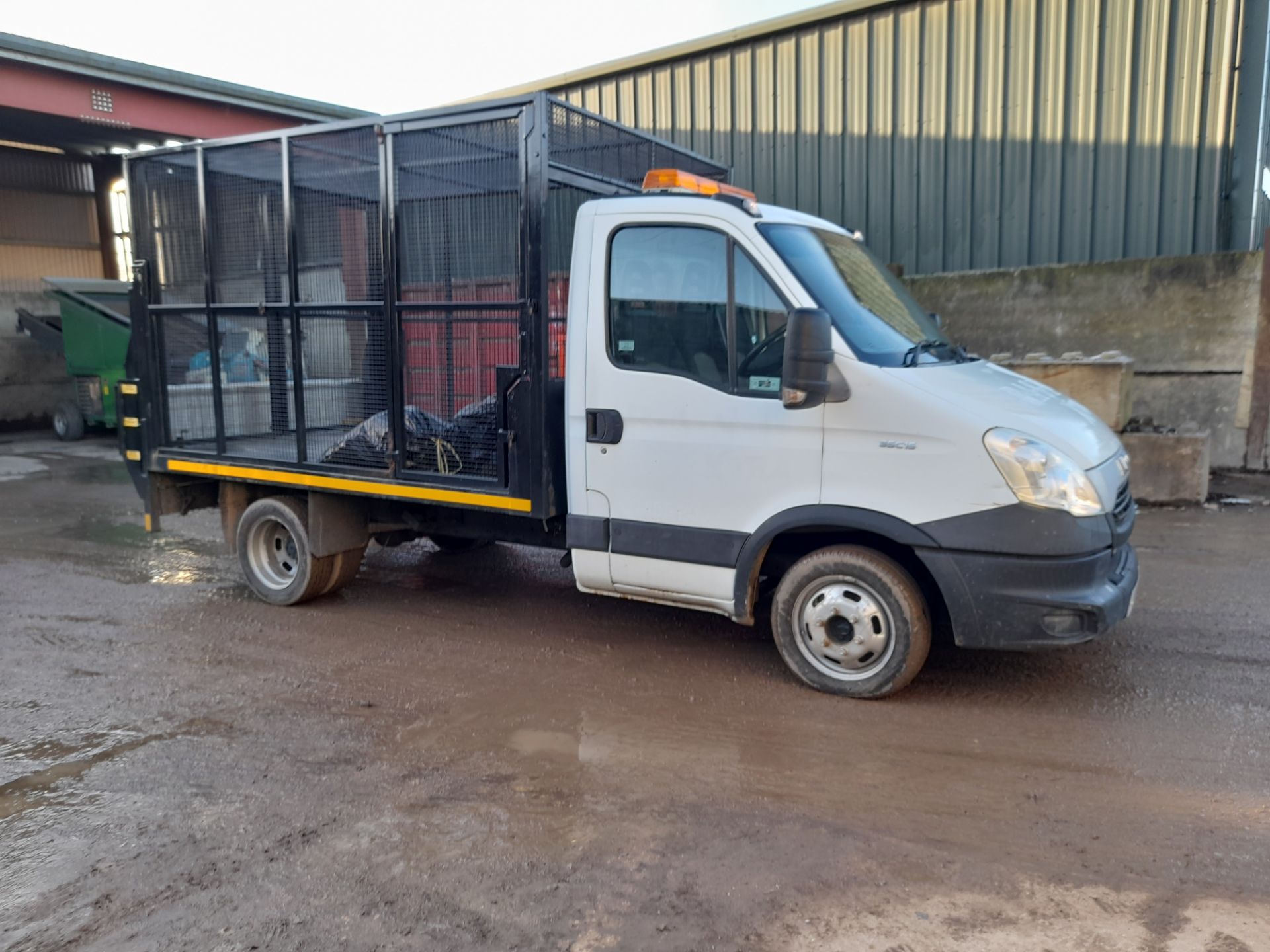 Iveco Daily 35C15 MWB Cage Tipper Van with Tail Lift and Spenborough Engineering cage, s/n 2373, - Image 10 of 13