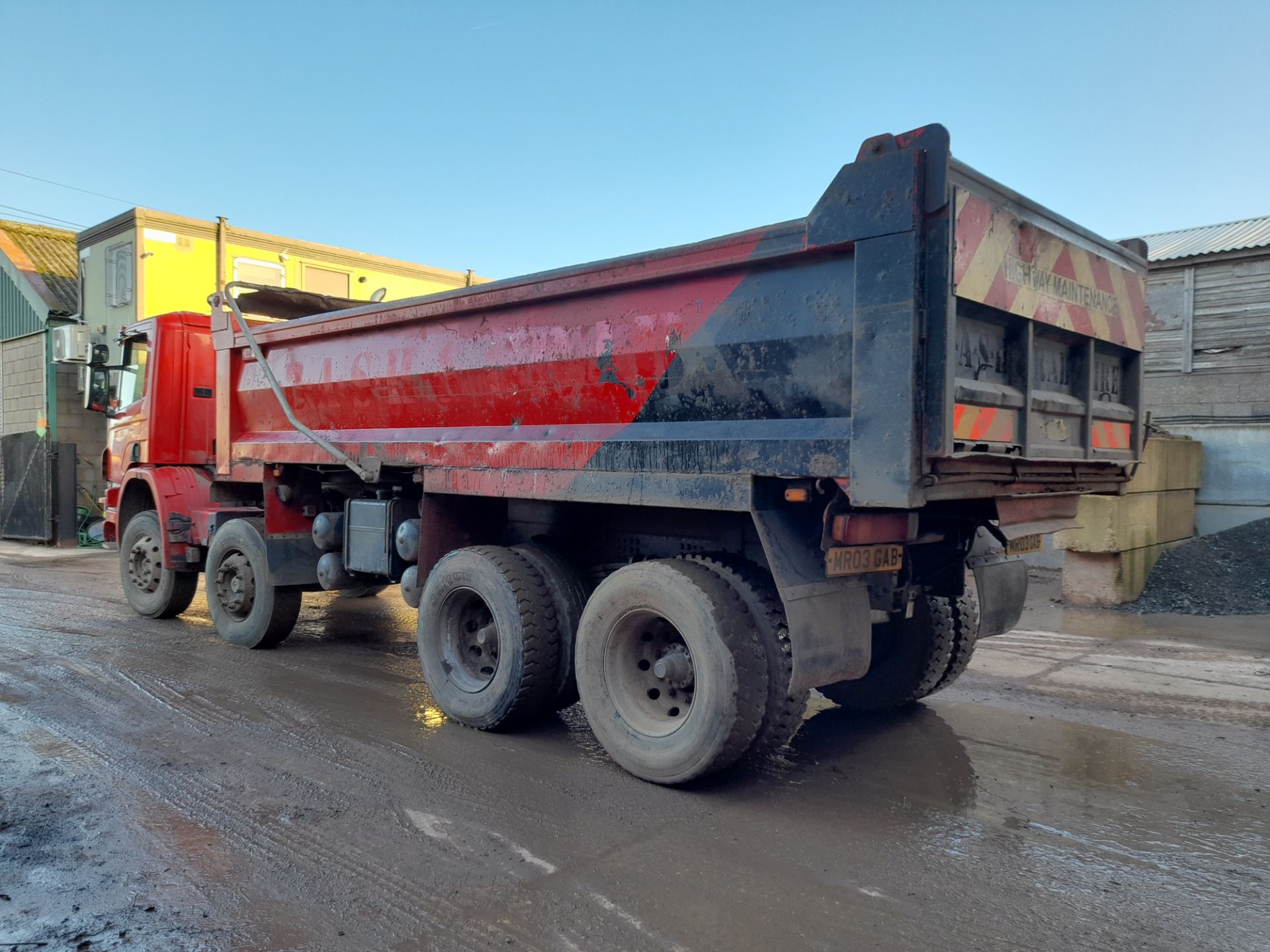 Scania 4 P114CB-340 8x4 32 tonne Rigid Tipper, registration MR03 GAB, first registered 19 January - Image 5 of 21