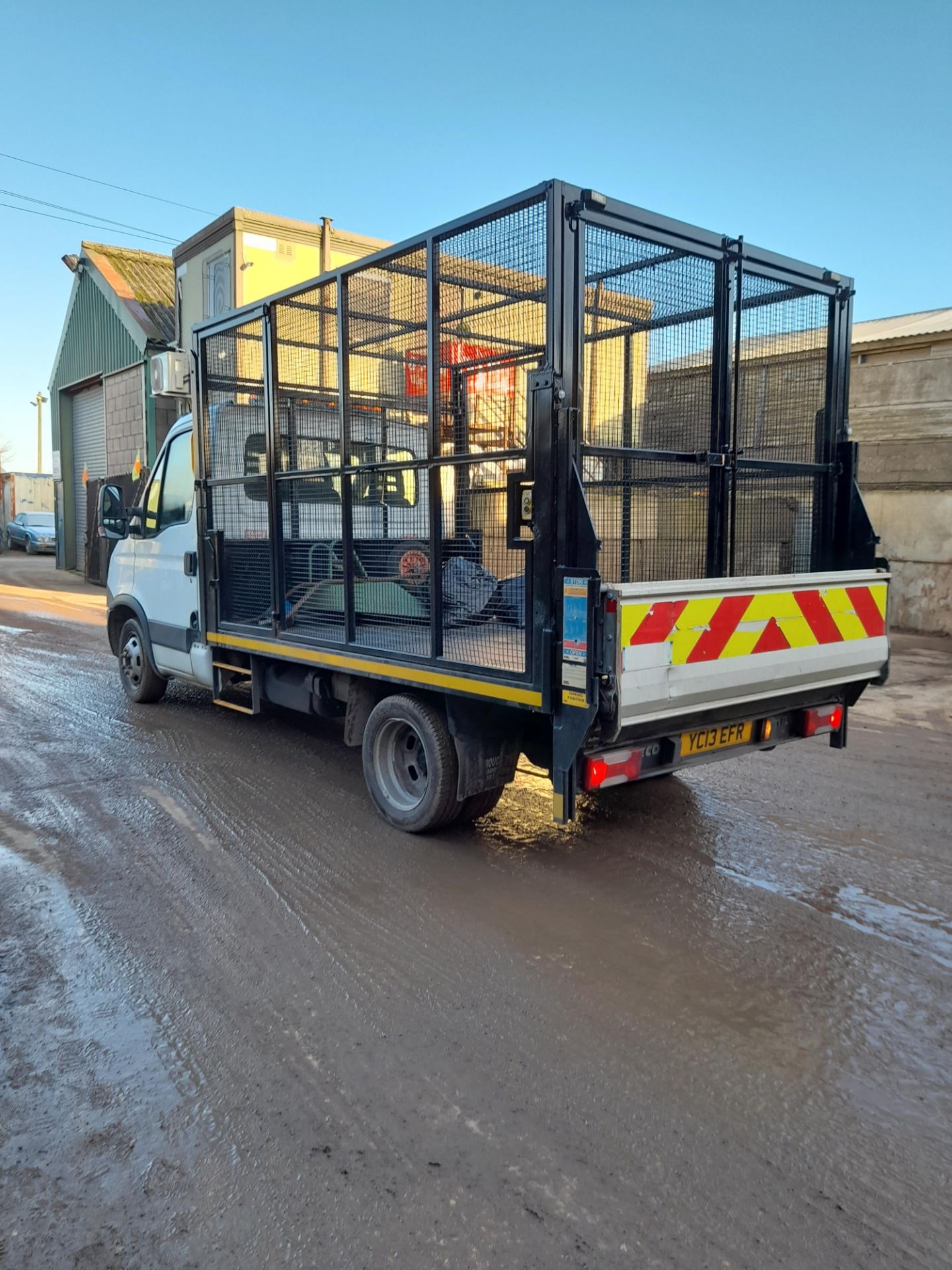 Iveco Daily 35C15 MWB Cage Tipper Van with Tail Lift and Spenborough Engineering cage, s/n 2373, - Image 5 of 13