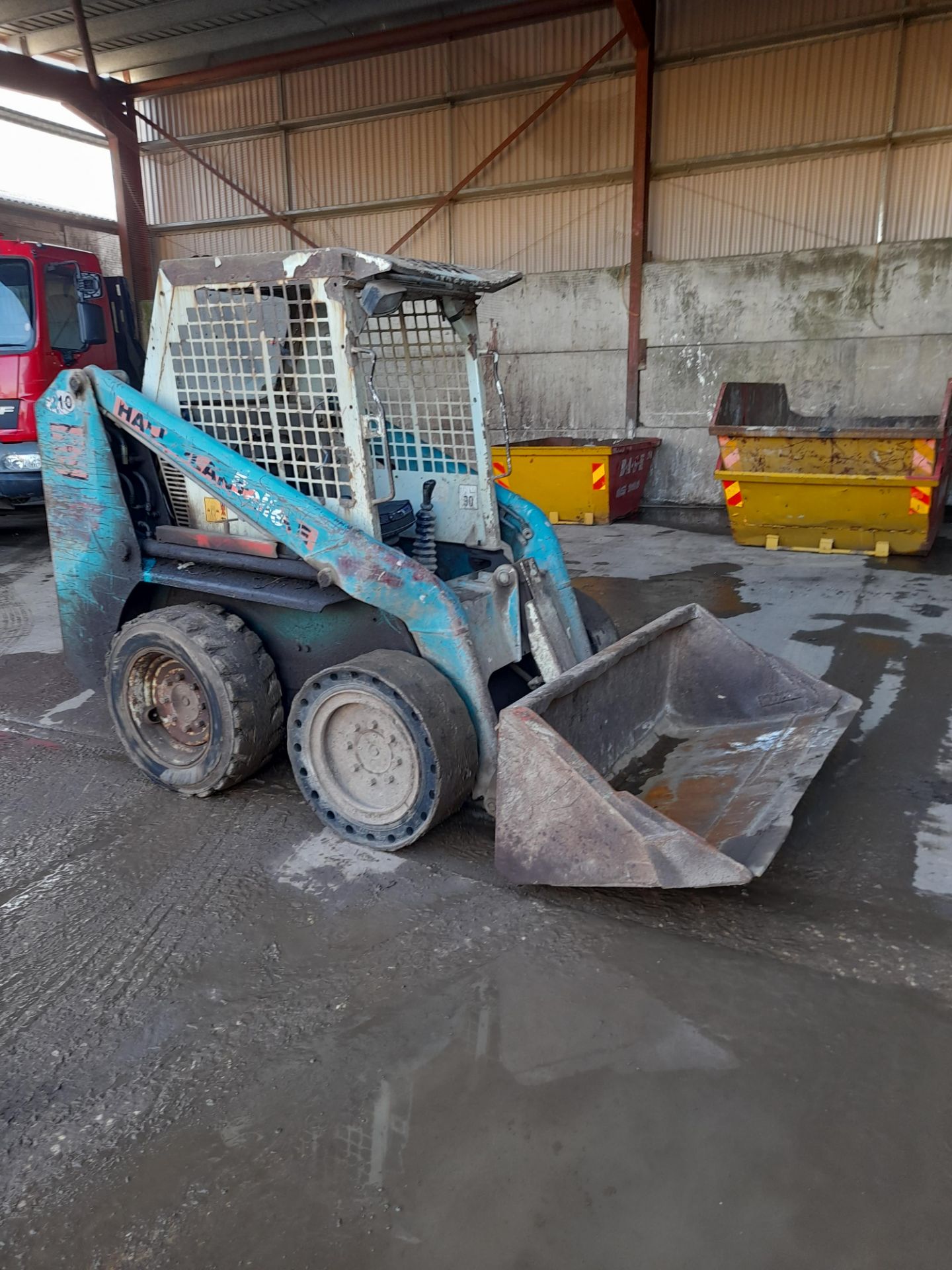 Belle 210 Diesel Skid Steer Loader, 61,108 hours - Image 2 of 9