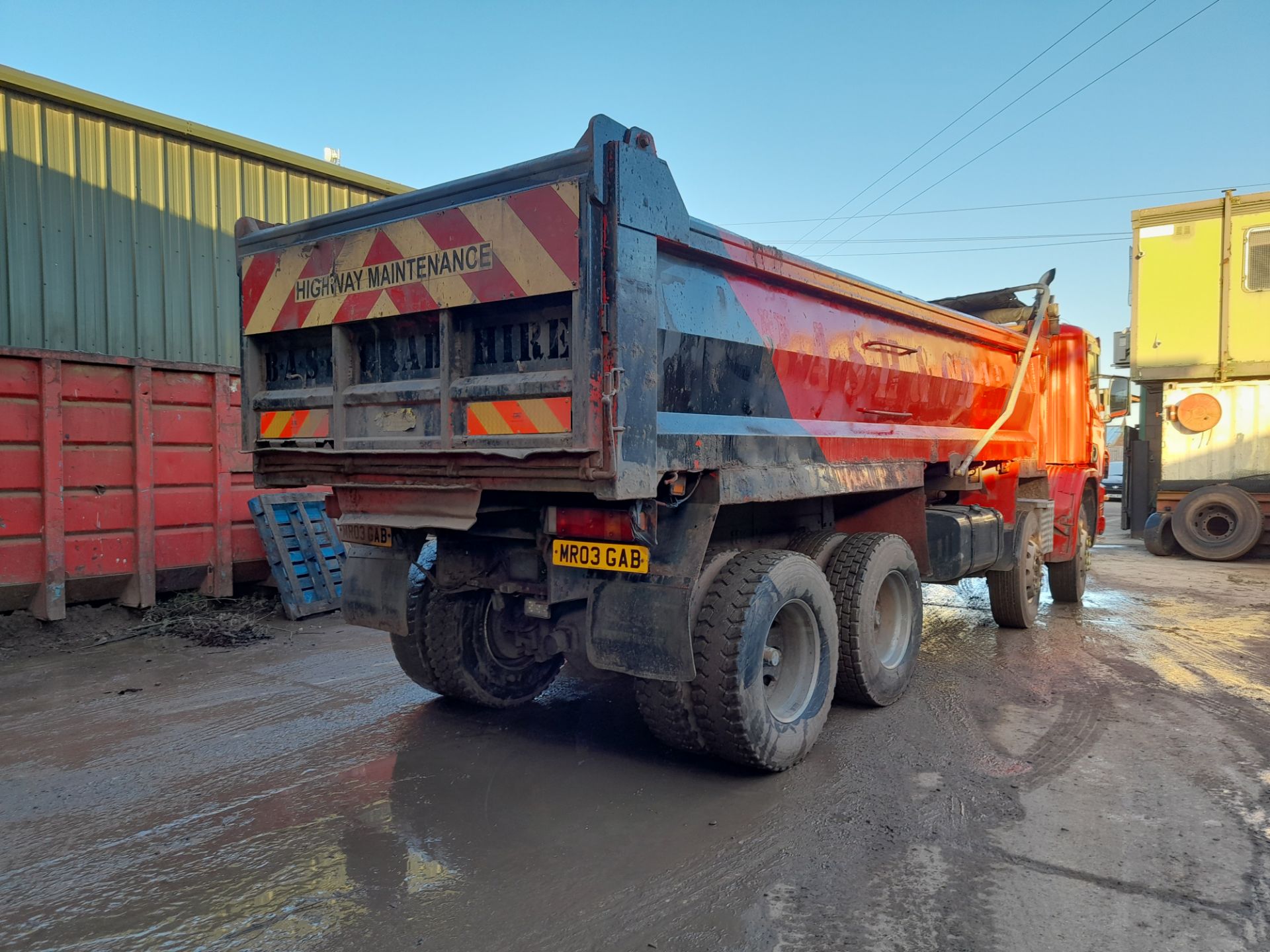 Scania 4 P114CB-340 8x4 32 tonne Rigid Tipper, registration MR03 GAB, first registered 19 January - Image 7 of 21