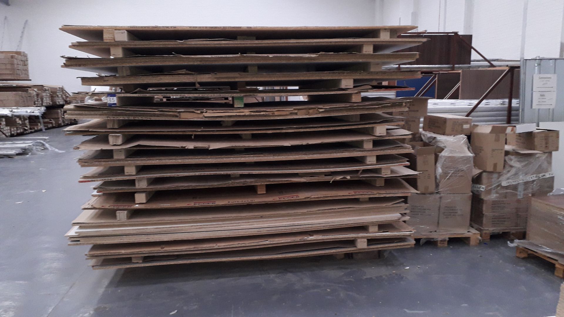 Quantity of Faced Chipboard Panels - Image 2 of 2