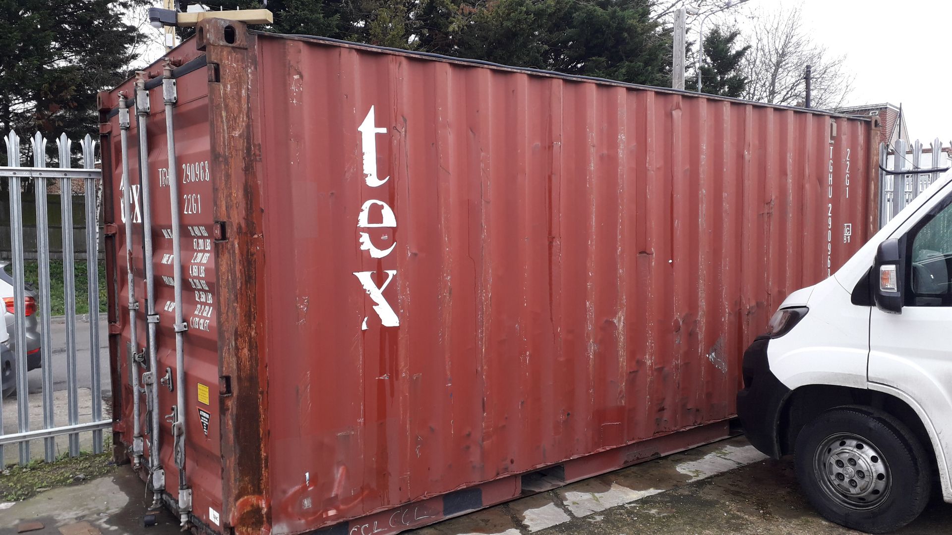 20ft DCMC Steel Shipping Container (2003) with con - Image 2 of 10