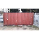 20ft DCMC Steel Shipping Container (2003) with con