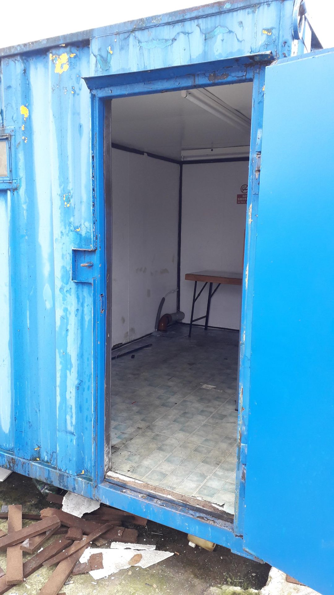 16ft Steel Site Office Block with Single Toilet - Image 5 of 6