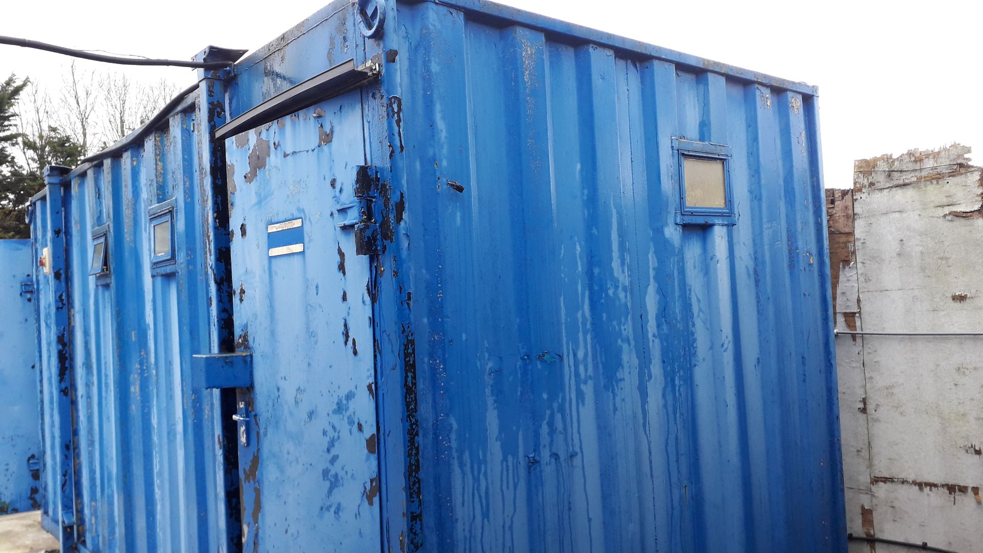 16ft Steel Site Office Block with Single Toilet - Image 4 of 6