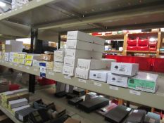 Contents to Shelving B14 S1/2/3/4/5 including cabin hooks, barrel bolts, tower bolts, etc.
