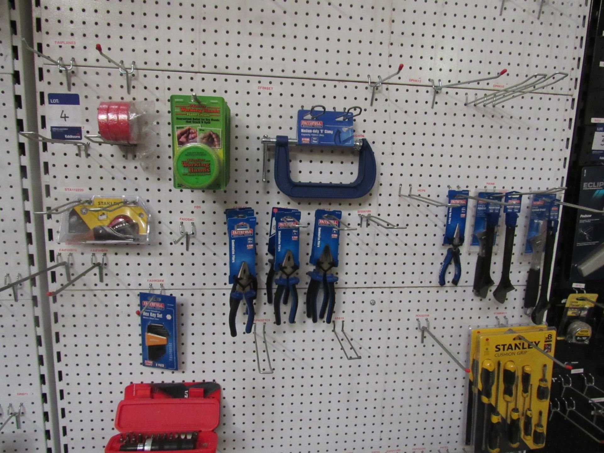 Various Hand Tools and Adhesives to ERA, hand saws, pliers, screwdrivers, glue, tape etc - Image 3 of 3