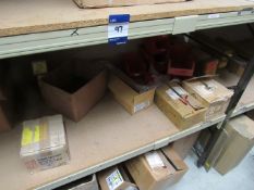 Contents to 4 Shelves including hinges, architectural hardware, door closers, etc.