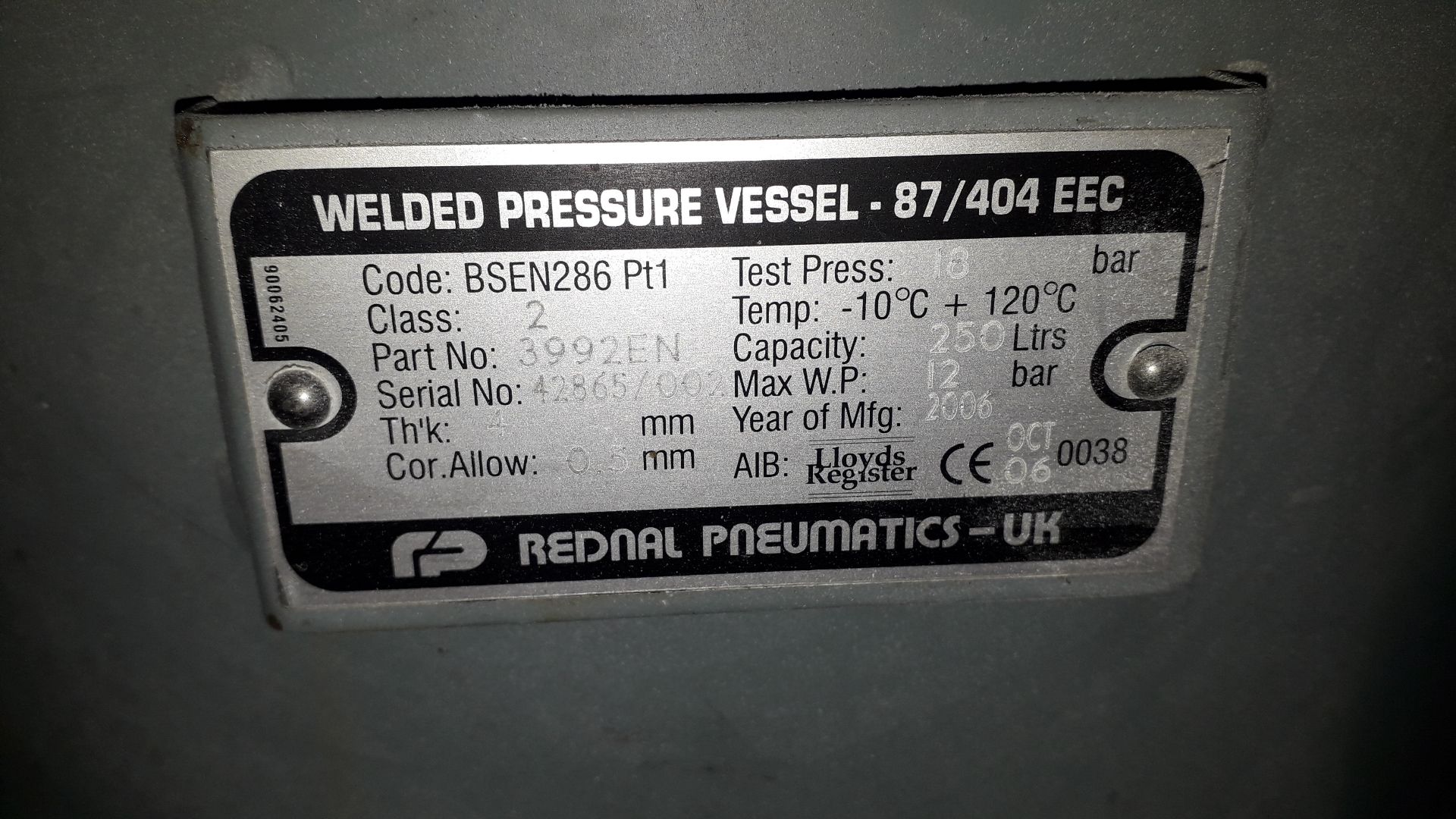 Kaeser SK21T Packaged Type Compressor, serial numb - Image 8 of 11