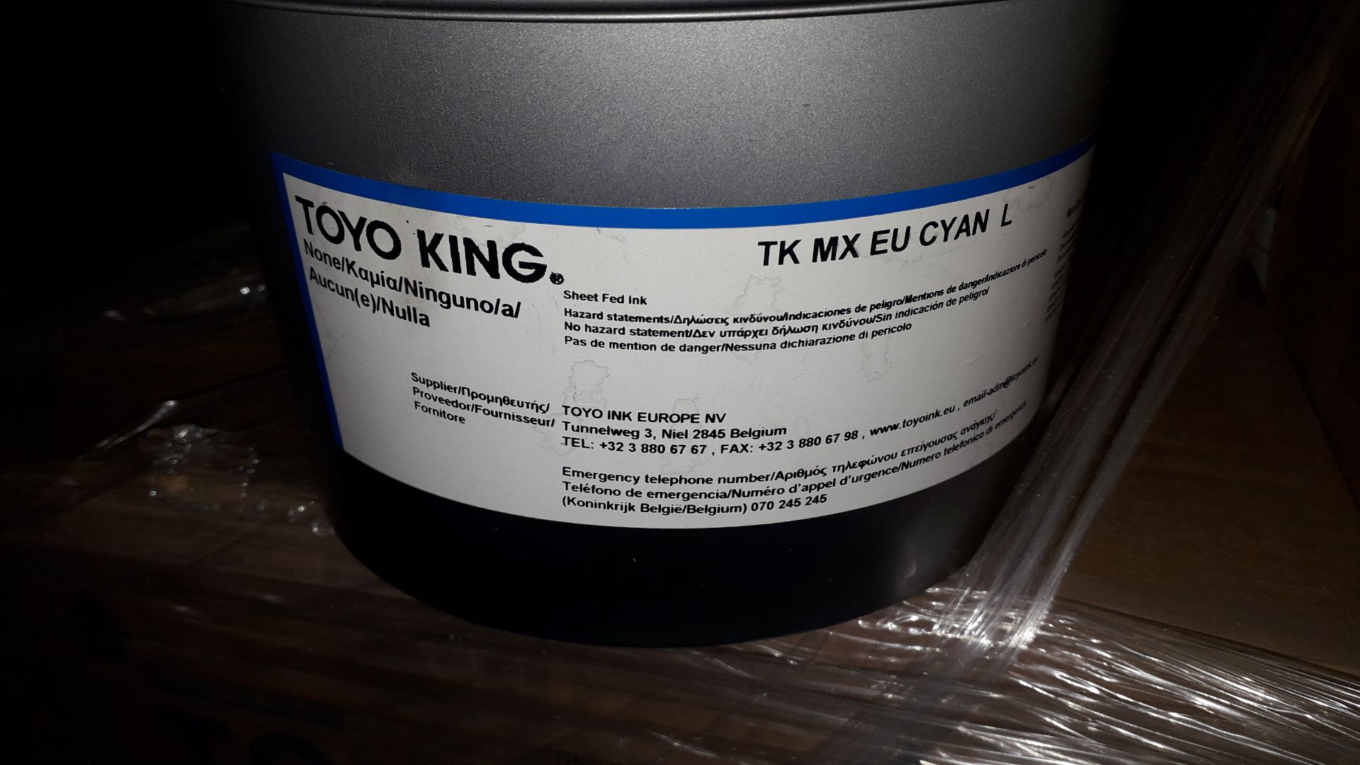 Pallet of Toyo King Ink, assorted colours & quanti - Image 2 of 6