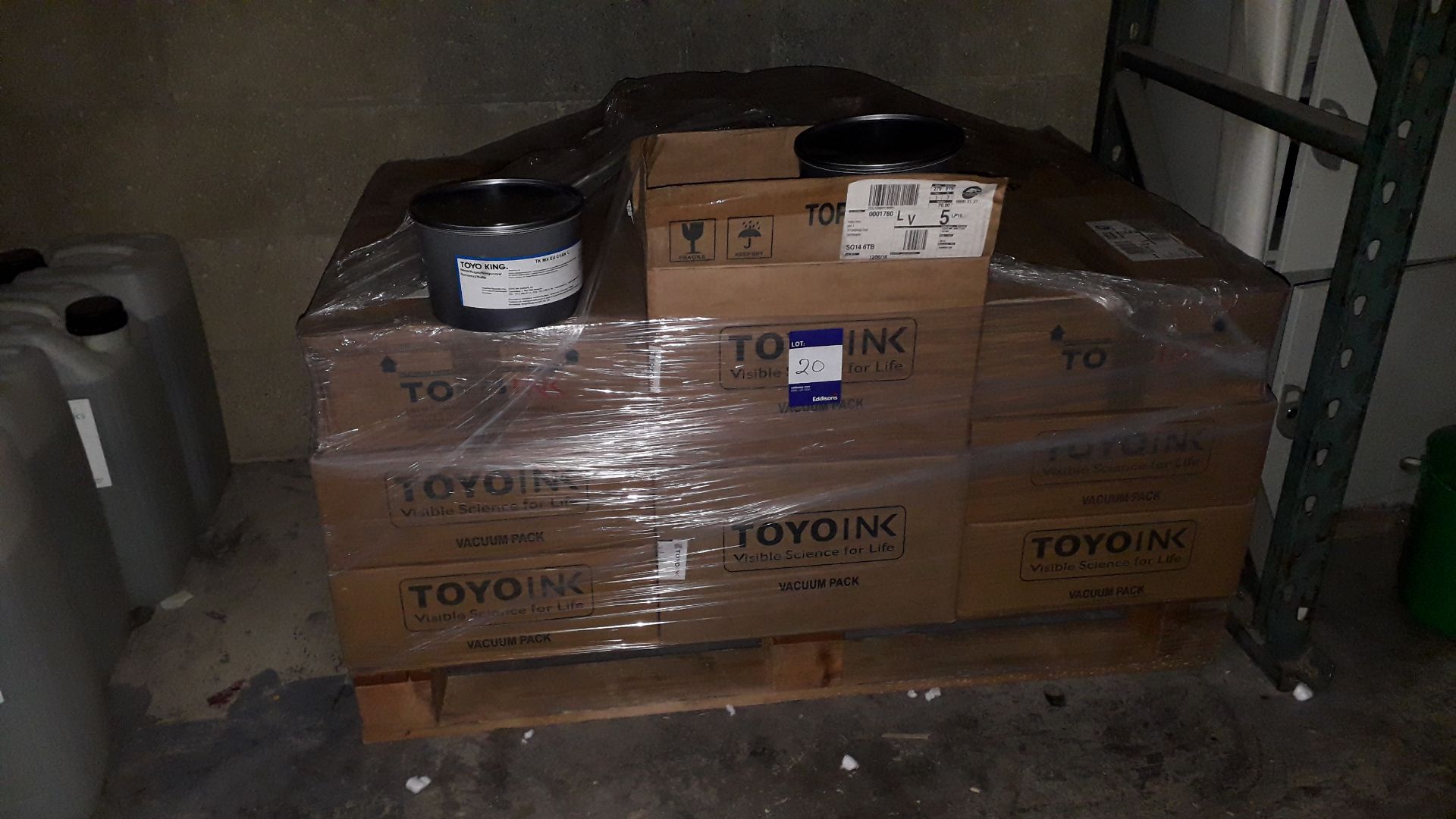 Pallet of Toyo King Ink, assorted colours & quanti - Image 4 of 6