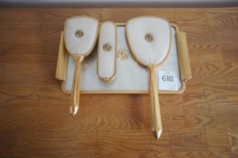 Vintage Art Deco 4-piece Vanity Set