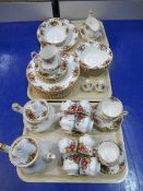 A Royal Albert Old Country Roses table service
