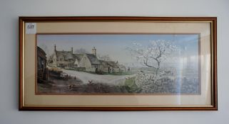 Alan Ingham Framed and Glazed Print (850mm x 405mm)