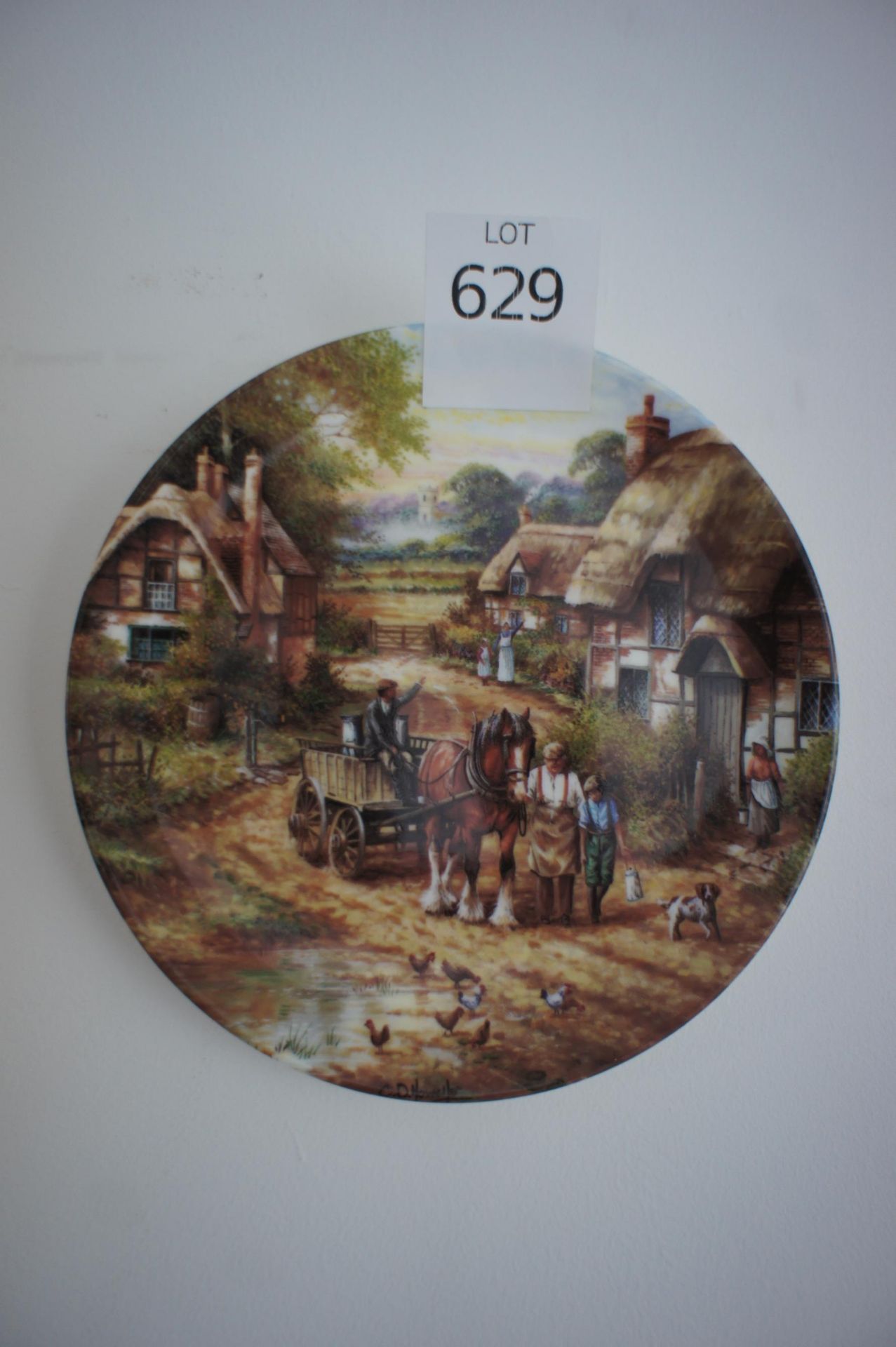 Wedgewood “Early Morning Milk” limited addition plate - Image 3 of 4