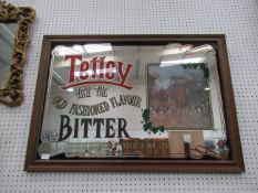 Tetley Bitter advertising mirror