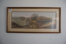 Alan Ingham Framed and Glazed Print (850mm x 405mm)