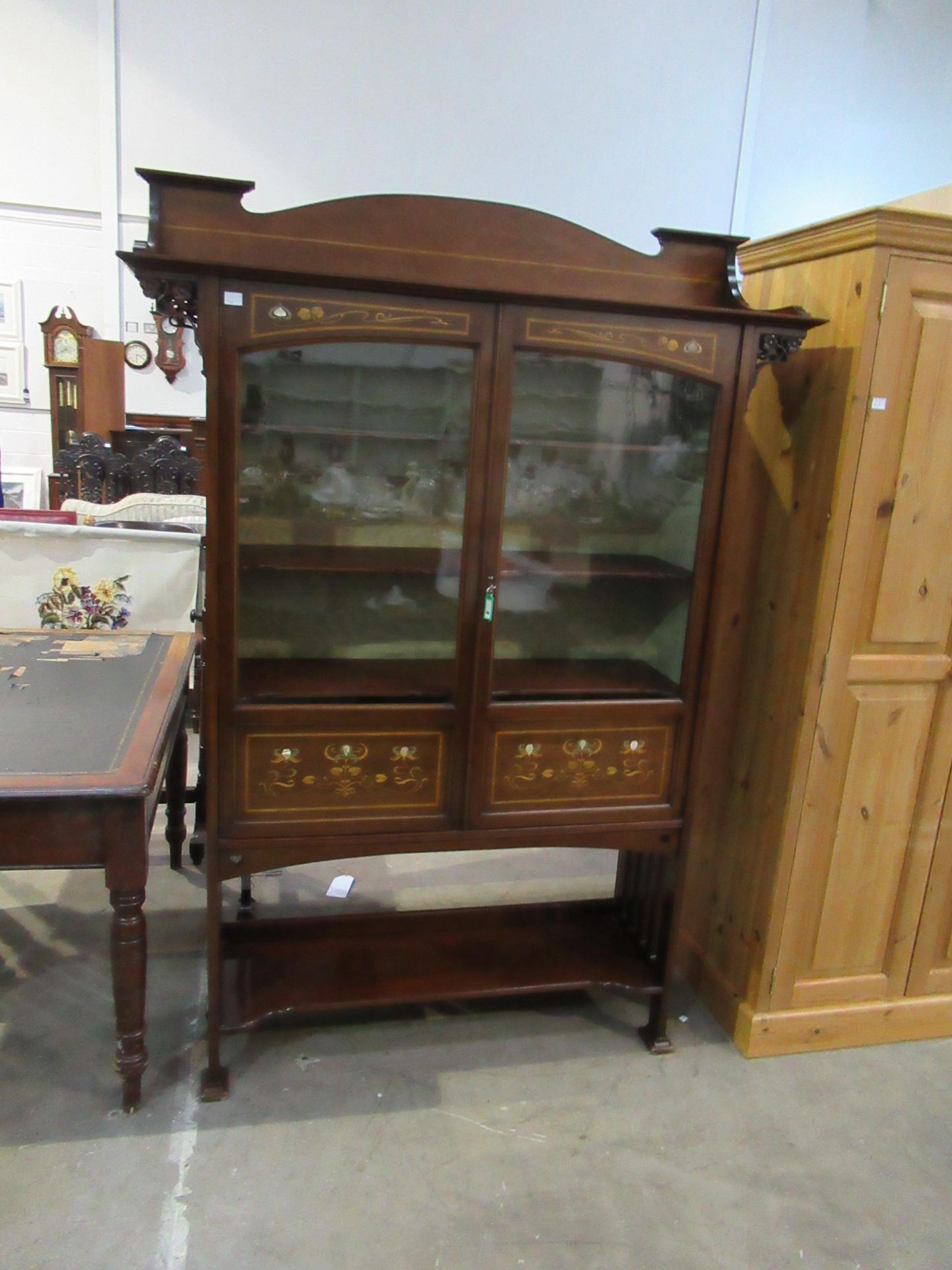 T.Inglesant & Sons Ltd Mahogany display cabinet