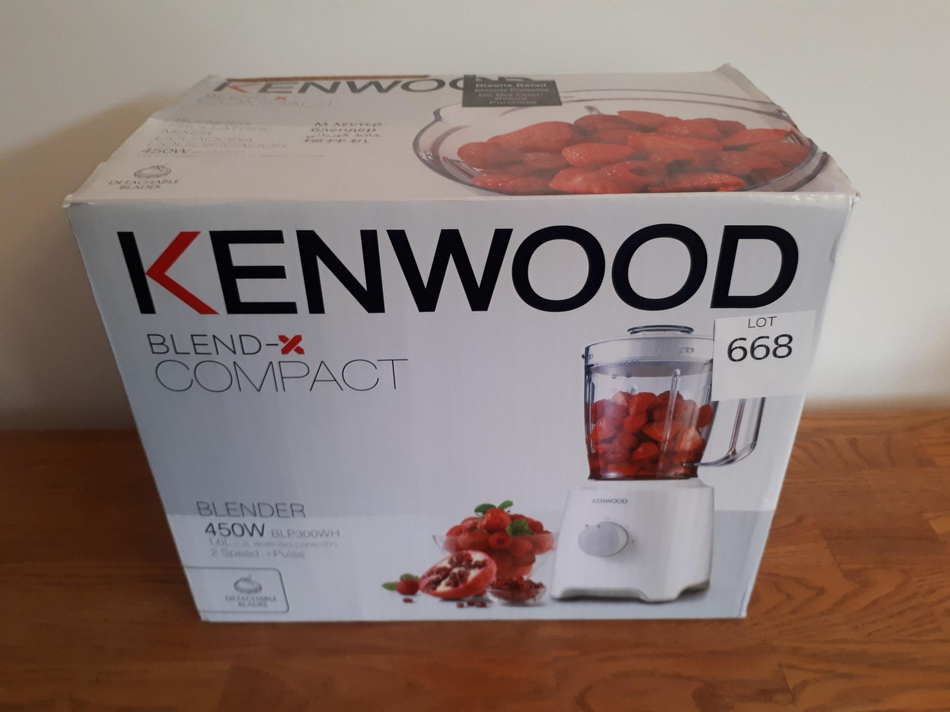 Kenwood BLP300WH Compact Blender, 450w