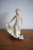 Vintage female figurine