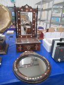 Dressing table mirror and wall mirror