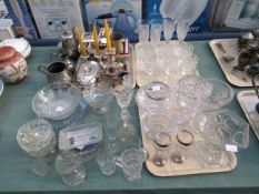 Selection of glassware