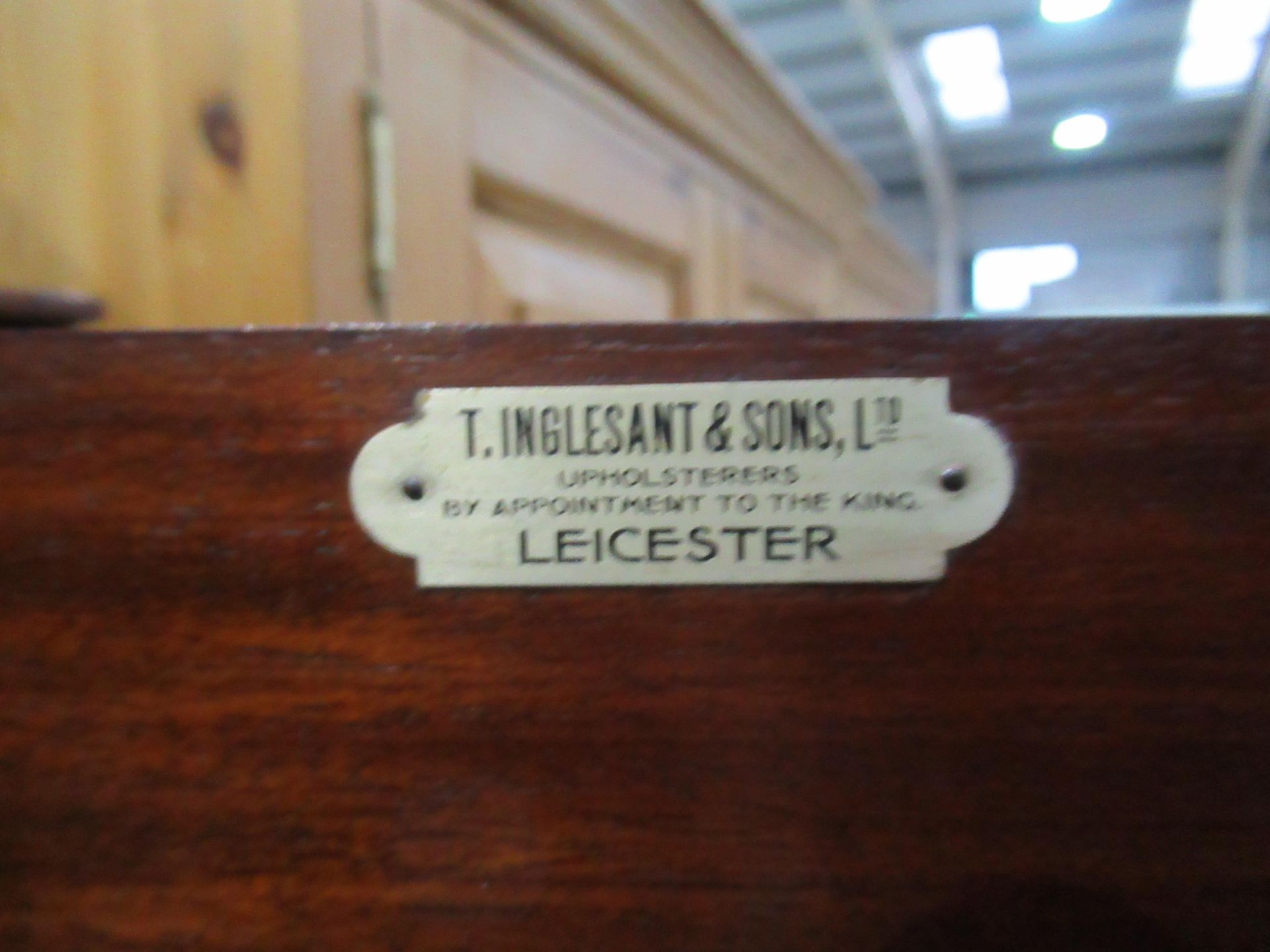 T.Inglesant & Sons Ltd Mahogany display cabinet - Image 2 of 3