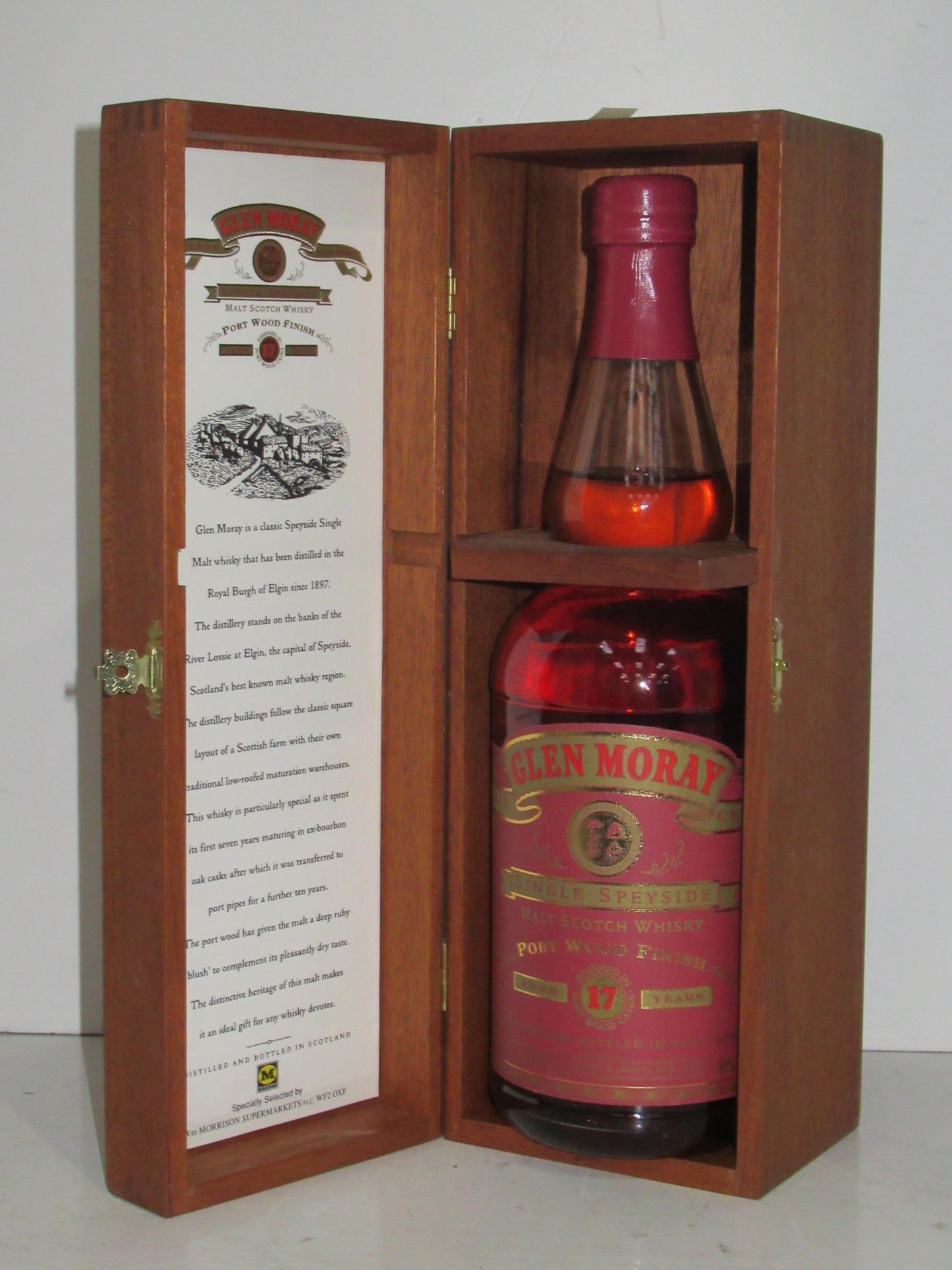 Glen Moray Single Speyside Malt Scotch Whisky
