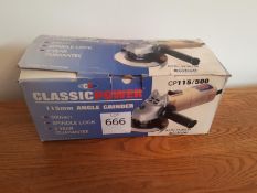 Einhall CP115/500, Angle Grinder, 115mm, 240v