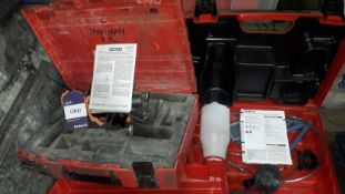 Hilti MKV Tester Kit & part Magnetic Drill Cooling Rig