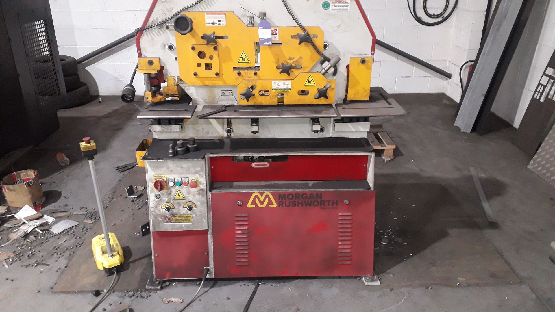 Morgan Rushworth HSW60 Metal Worker, capacity 28x15, serial number S156440 (2018)