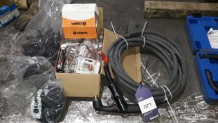 Hypertherm Mig Welding Power Max 45 Cable, quantity of Gas Nozzles & Welder Spares