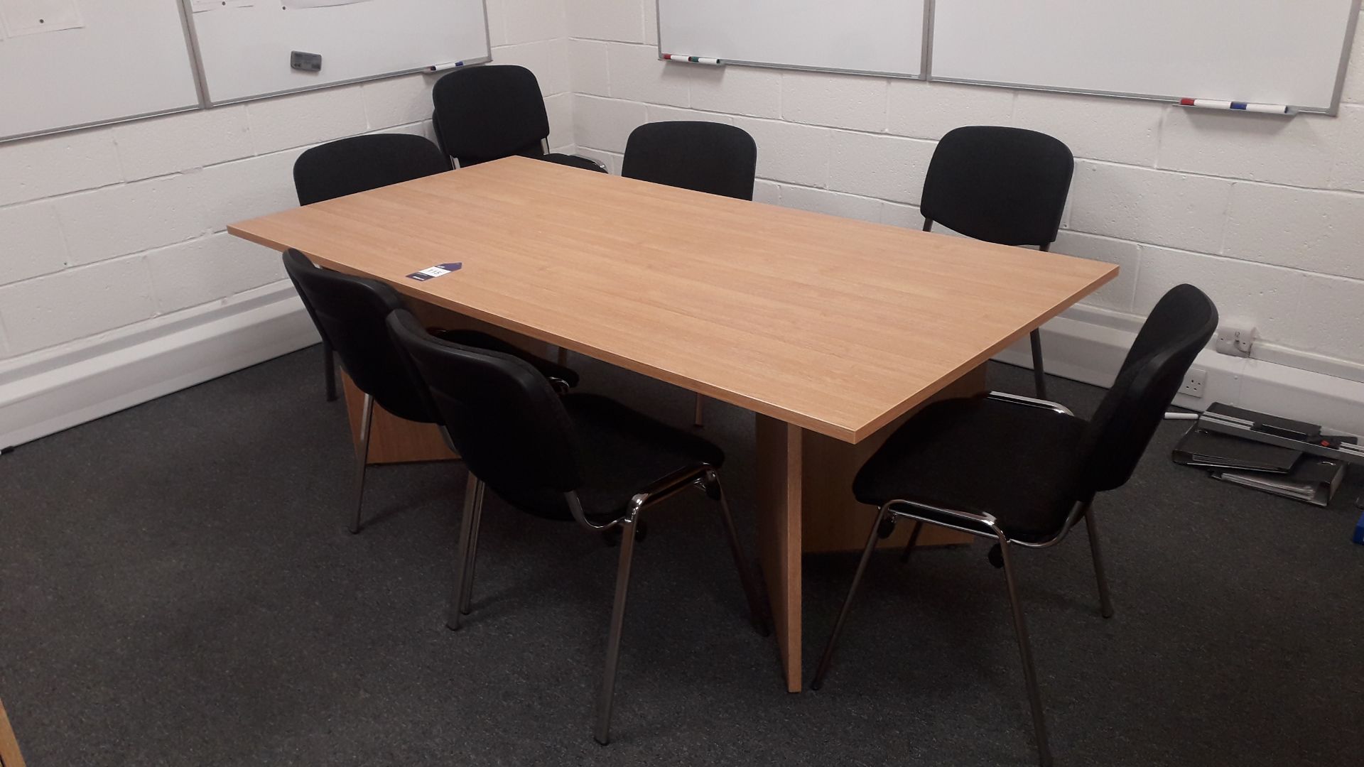 Meeting Table with 8 Chairs – (Located on First Floor)