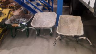 3 x Wheelbarrows. Located at Unit 8 Chancerygate Business Centre, Whiteleaf Road, Hemel Hempstead,