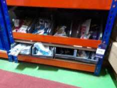 Contents to 2 shelves of cat collars (8 plastic cr