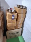 Approx. 18 boxes of Rosewood double diner stainles