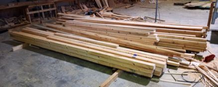 Large Quantity of Various Lengths of Timber (Approx. 4500mm)