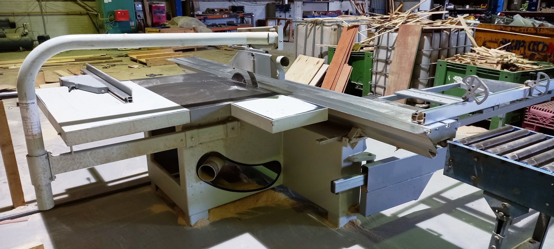 Sicar Express 3200C Panel Saw, Model Express C Serial Number A010588 (2002), with Mobile Roller - Image 3 of 5