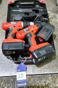 Black and Decker EPC188 Cordless Drill & Black and Decker HP188F ZK Cordless Drill & Black and