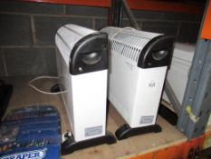 2x 2kW convector heaters