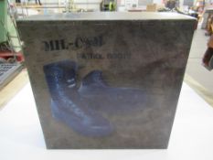 Mil-com patrol boots, black, size 4UK