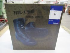 Mil-com Patrol Boots, Black, size 6UK