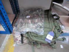 4x Assorted Kombat Backpacks