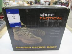 Kombat Technical Ranger Patrol suede & nylon coyote boot, Size 7UK