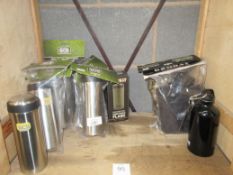 Qty of flasks, including BCB thermal flasks, Kombat ammo pouch flask etc